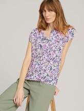 Gemusterte Bluse mit LENZING™ ECOVERO™ - Frauen - offwhite-floral-design Gemusterte Bluse mit LENZING™ ECOVERO™ - Frauen - offwhite-floral-design - 5 - TOM TAILOR