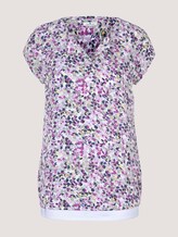 Gemusterte Bluse mit LENZING™ ECOVERO™ - Frauen - offwhite-floral-design Gemusterte Bluse mit LENZING™ ECOVERO™ - Frauen - offwhite-floral-design - 7 - TOM TAILOR