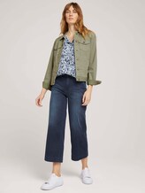 Gemusterte Bluse mit LENZING™ ECOVERO™ - Frauen - navy colorful floral design Gemusterte Bluse mit LENZING™ ECOVERO™ - Frauen - navy colorful floral design - 3 - TOM TAILOR