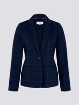 Karierter Blazer - Frauen - navy gridcheck Karierter Blazer - Frauen - navy gridcheck - 7 - TOM TAILOR