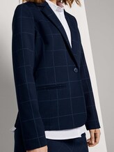 Karierter Blazer - Frauen - navy gridcheck Karierter Blazer - Frauen - navy gridcheck - 9 - TOM TAILOR