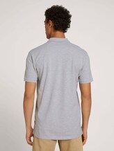 Basic Poloshirt - Männer - Light Stone Grey Melange Basic Poloshirt - Männer - Light Stone Grey Melange - 2 - TOM TAILOR Denim