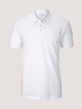 Basic Poloshirt - Männer - White Basic Poloshirt - Männer - White - 7 - TOM TAILOR Denim