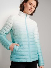Lightweight Steppjacke mit Farbverlauf - Frauen - light pool blue Lightweight Steppjacke mit Farbverlauf - Frauen - light pool blue - 10 - TOM TAILOR