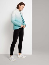 Lightweight Steppjacke mit Farbverlauf - Frauen - light pool blue Lightweight Steppjacke mit Farbverlauf - Frauen - light pool blue - 3 - TOM TAILOR