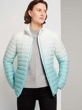 Lightweight Steppjacke mit Farbverlauf - Frauen - light pool blue Lightweight Steppjacke mit Farbverlauf - Frauen - light pool blue - 5 - TOM TAILOR