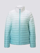 Lightweight Steppjacke mit Farbverlauf - Frauen - light pool blue Lightweight Steppjacke mit Farbverlauf - Frauen - light pool blue - 7 - TOM TAILOR