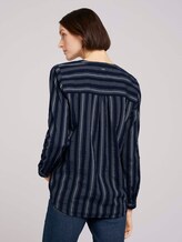 Striped tunic - Women - navy white vertical stripe Striped tunic - Women - navy white vertical stripe - 2 - TOM TAILOR Denim