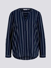 Striped tunic - Women - navy white vertical stripe Striped tunic - Women - navy white vertical stripe - 7 - TOM TAILOR Denim