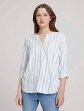 Striped Tuniek - Vrouwen - white green vertical stripe Striped Tuniek - Vrouwen - white green vertical stripe - 1 - TOM TAILOR Denim