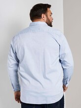 Basic Oxford Hemd - Männer - light blue oxford Basic Oxford Hemd - Männer - light blue oxford - 2 - Men Plus