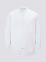 Basic Oxford Hemd - Männer - White Basic Oxford Hemd - Männer - White - 7 - Men Plus
