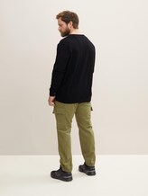 Basic Pullover mit Logo-Stickerei - Männer - Black Basic Pullover mit Logo-Stickerei - Männer - Black - 2 - Men Plus