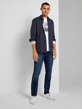Langarmshirt mit Print - Männer - White Langarmshirt mit Print - Männer - White - 3 - TOM TAILOR Denim