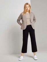 Pullover mit U-Boot-Ausschnitt - Frauen - desert sand melange Pullover mit U-Boot-Ausschnitt - Frauen - desert sand melange - 3 - TOM TAILOR