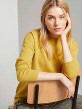 Pullover mit U-Boot-Ausschnitt - Frauen - california sand melange Pullover mit U-Boot-Ausschnitt - Frauen - california sand melange - 5 - TOM TAILOR