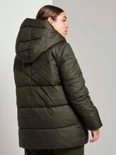 Plus - Pufferjacke mit hohem Stehkragen - Frauen - Dark Rosin Green Plus - Pufferjacke mit hohem Stehkragen - Frauen - Dark Rosin Green - 2 - My True Me