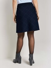 Karierter Jerseyrock - Frauen - navy gridcheck Karierter Jerseyrock - Frauen - navy gridcheck - 2 - TOM TAILOR