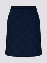 Karierter Jerseyrock - Frauen - navy gridcheck Karierter Jerseyrock - Frauen - navy gridcheck - 7 - TOM TAILOR