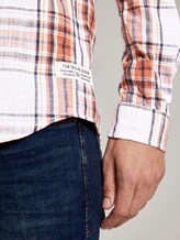 Kariertes Hemd - Männer - white rost coloured check Kariertes Hemd - Männer - white rost coloured check - 10 - TOM TAILOR Denim