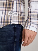 Kariertes Hemd - Männer - white olive check Kariertes Hemd - Männer - white olive check - 10 - TOM TAILOR Denim