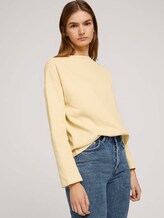 gemütlicher Pullover mit Bio-Baumwolle - Frauen - soft yellow gemütlicher Pullover mit Bio-Baumwolle - Frauen - soft yellow - 5 - TOM TAILOR Denim