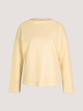 gemütlicher Pullover mit Bio-Baumwolle - Frauen - soft yellow gemütlicher Pullover mit Bio-Baumwolle - Frauen - soft yellow - 7 - TOM TAILOR Denim
