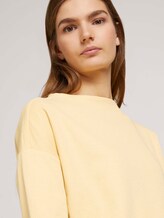 gemütlicher Pullover mit Bio-Baumwolle - Frauen - soft yellow gemütlicher Pullover mit Bio-Baumwolle - Frauen - soft yellow - 9 - TOM TAILOR Denim