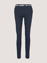 Chino Slim Hose mit Bio-Baumwolle - Frauen - Sky Captain Blue Chino Slim Hose mit Bio-Baumwolle - Frauen - Sky Captain Blue - 7 - TOM TAILOR