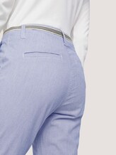 Chino Slim Broek met biologisch katoen - Vrouwen - Thin Stripe Pants Chino Slim Broek met biologisch katoen - Vrouwen - Thin Stripe Pants - 10 - TOM TAILOR