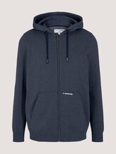 Sweatjacke - Männer - Sky Captain Blue Sweatjacke - Männer - Sky Captain Blue - 7 - TOM TAILOR Denim