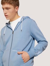Sweatjacke - Männer - Foggy Blue Sweatjacke - Männer - Foggy Blue - 9 - TOM TAILOR Denim