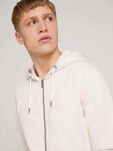 Sweatjacke mit Bio-Baumwolle - Männer - light almond Sweatjacke mit Bio-Baumwolle - Männer - light almond - 9 - TOM TAILOR Denim
