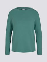 Basic Pullover mit Stehkragen - Frauen - Salvia Basic Pullover mit Stehkragen - Frauen - Salvia - 7 - TOM TAILOR