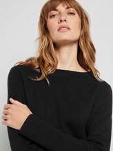 Basic Pullover mit Stehkragen - Frauen - Deep Black Basic Pullover mit Stehkragen - Frauen - Deep Black - 10 - TOM TAILOR
