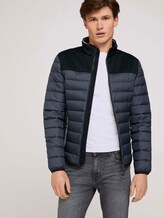 Hybrid Steppjacke - Männer - grey melange structure Hybrid Steppjacke - Männer - grey melange structure - 5 - TOM TAILOR