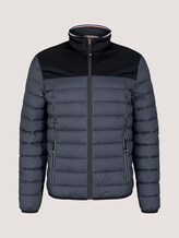 Hybrid Steppjacke - Männer - grey melange structure Hybrid Steppjacke - Männer - grey melange structure - 7 - TOM TAILOR