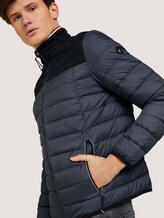 Hybrid Steppjacke - Männer - grey melange structure Hybrid Steppjacke - Männer - grey melange structure - 9 - TOM TAILOR