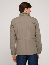Feldjacke mit Bio-Baumwolle - Männer - Coastal Fog Beige Feldjacke mit Bio-Baumwolle - Männer - Coastal Fog Beige - 2 - TOM TAILOR