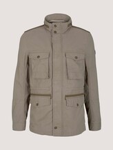 Feldjacke mit Bio-Baumwolle - Männer - Coastal Fog Beige Feldjacke mit Bio-Baumwolle - Männer - Coastal Fog Beige - 7 - TOM TAILOR