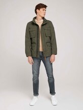 Feldjacke mit Bio-Baumwolle - Männer - Olive Night Green Feldjacke mit Bio-Baumwolle - Männer - Olive Night Green - 3 - TOM TAILOR