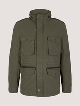 Feldjacke mit Bio-Baumwolle - Männer - Olive Night Green Feldjacke mit Bio-Baumwolle - Männer - Olive Night Green - 7 - TOM TAILOR