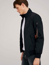 Blouson Jacke mit Stehkragen - Männer - Black Blouson Jacke mit Stehkragen - Männer - Black - 5 - TOM TAILOR