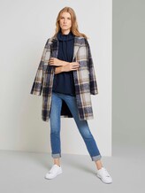 Funktionales Sweatshirt mit Struktur - Frauen - Sky Captain Blue Funktionales Sweatshirt mit Struktur - Frauen - Sky Captain Blue - 3 - TOM TAILOR