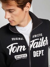 Sweatjacke mit Print - Männer - Black Sweatjacke mit Print - Männer - Black - 9 - TOM TAILOR
