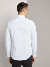 Fein gemustertes Hemd - Männer - White Fein gemustertes Hemd - Männer - White - 2 - TOM TAILOR