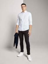 Fein gemustertes Hemd - Männer - White Fein gemustertes Hemd - Männer - White - 3 - TOM TAILOR