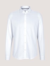 Fein gemustertes Hemd - Männer - White Fein gemustertes Hemd - Männer - White - 7 - TOM TAILOR