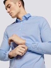 Fein gemustertes Hemd - Männer - light blue white structure Fein gemustertes Hemd - Männer - light blue white structure - 9 - TOM TAILOR