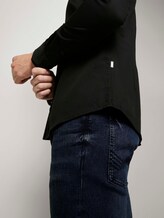 Fein gemustertes Hemd - Männer - Black Fein gemustertes Hemd - Männer - Black - 10 - TOM TAILOR
